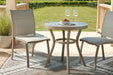 Mission Beach Outdoor Table and 2 Chairs - Peak Furniture (CO) 