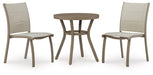 Mission Beach Outdoor Table and 2 Chairs - Peak Furniture (CO) 