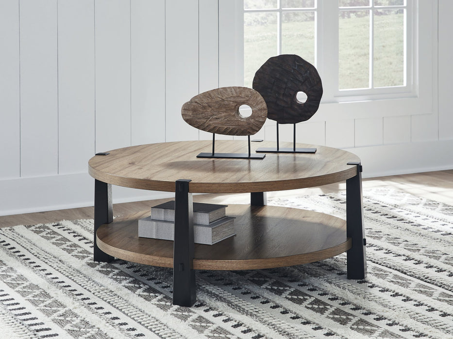Ridgester Coffee Table - Peak Furniture (CO) 