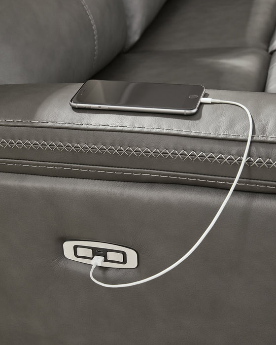 Bleckley Power Reclining Sectional - Peak Furniture (CO) 