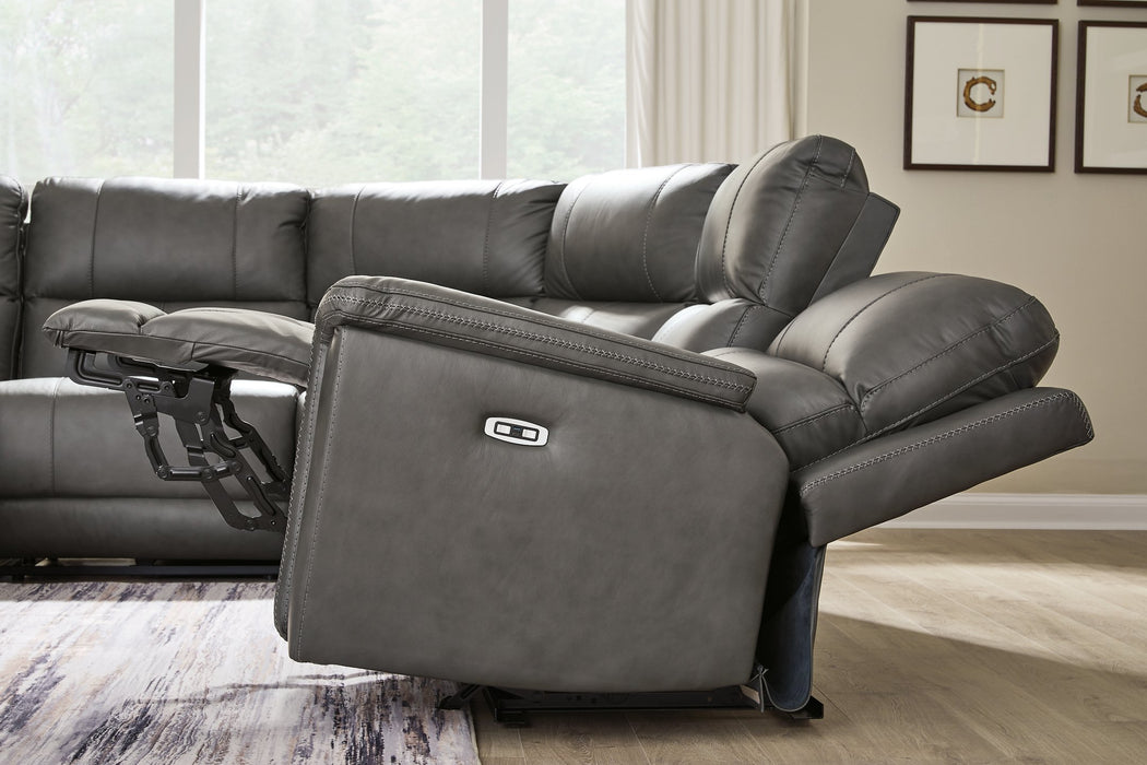 Bleckley Power Reclining Sectional - Peak Furniture (CO) 
