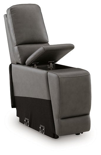 5Z - Pittson Power Reclining Sectional Loveseat with Console - Peak Furniture (CO) 