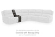 5Z - Pittson Power Reclining Sectional Loveseat with Console - Peak Furniture (CO) 