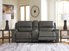 5Z - Pittson Power Reclining Sectional Loveseat with Console - Peak Furniture (CO) 