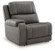 5Z - Pittson Power Reclining Sectional Loveseat with Console - Peak Furniture (CO) 