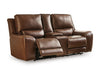 DeepWakes Power Reclining Loveseat with Console - Peak Furniture (CO) 