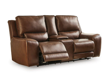 DeepWakes Power Reclining Loveseat with Console - Peak Furniture (CO) 