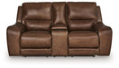 DeepWakes Power Reclining Loveseat with Console - Peak Furniture (CO) 