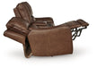DeepWakes Power Reclining Loveseat with Console - Peak Furniture (CO) 