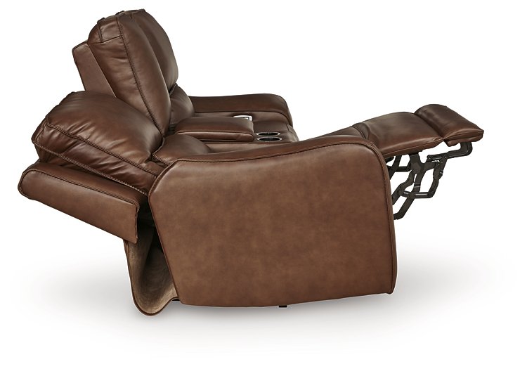 DeepWakes Power Reclining Loveseat with Console - Peak Furniture (CO) 
